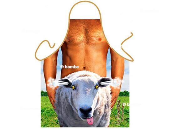 Man with Sheep Apron