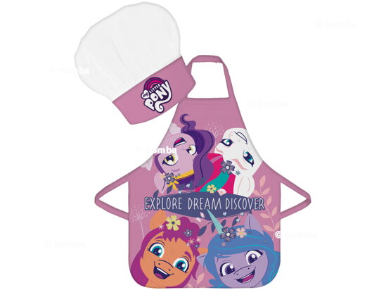 Kids Apron with Chef Hat My Little Pony