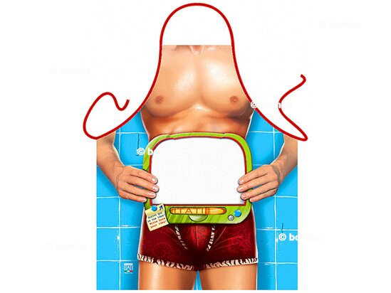 Message Board Man Apron