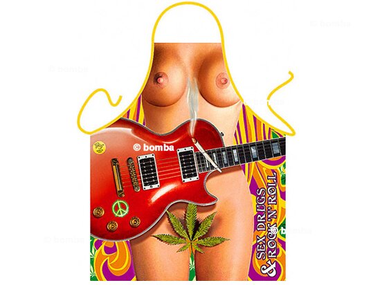 Sex, Drugs and Rock'n'Roll Apron