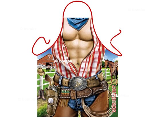 Sexy Cowboy Apron