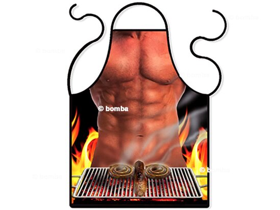 Sexy Man at the Grill Apron