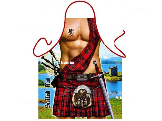 Scottish Man Apron