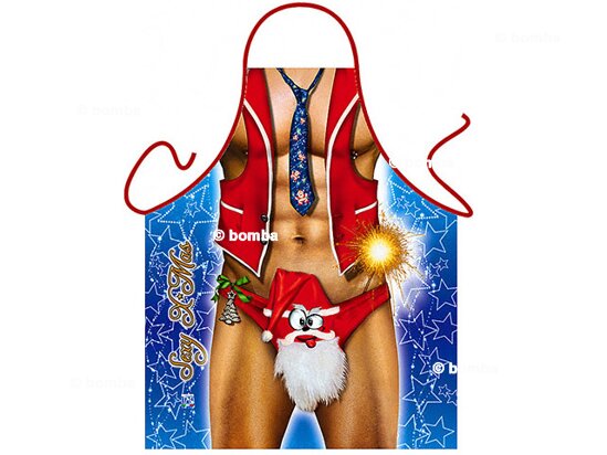 Christmas Man Apron