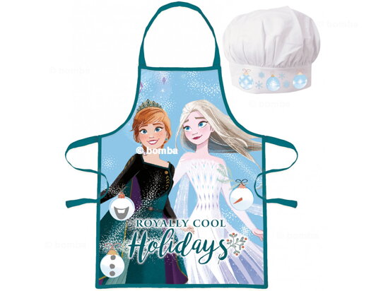 Kids Apron with Chef Hat Frozen II Cool Holiday