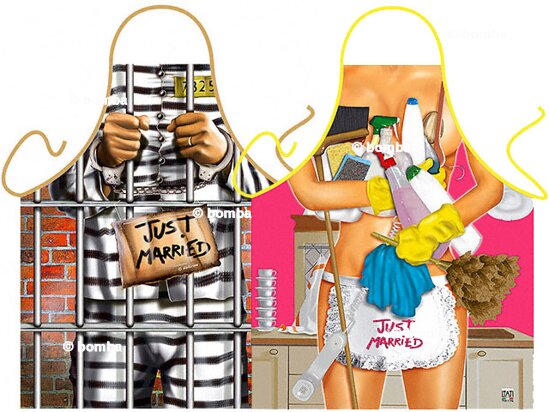 Wedding Aprons for Couples